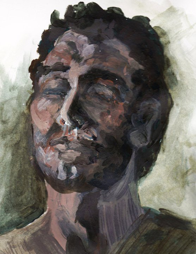 Portrait of Ben Harper by Adrienne Lobl